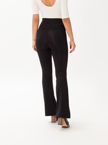 évasé Pantalon 'Belle' Les Lunes en noir