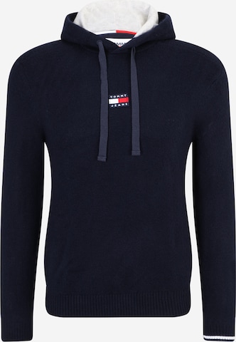 Pull-over Tommy Jeans en bleu : devant