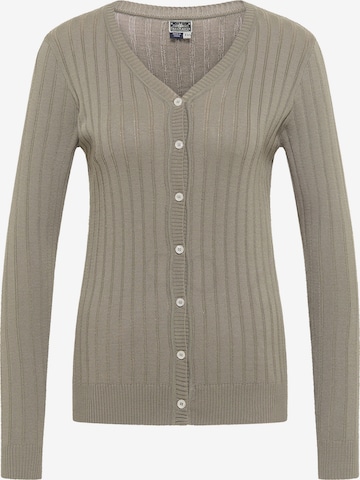 Cardigan DreiMaster Maritim en gris : devant