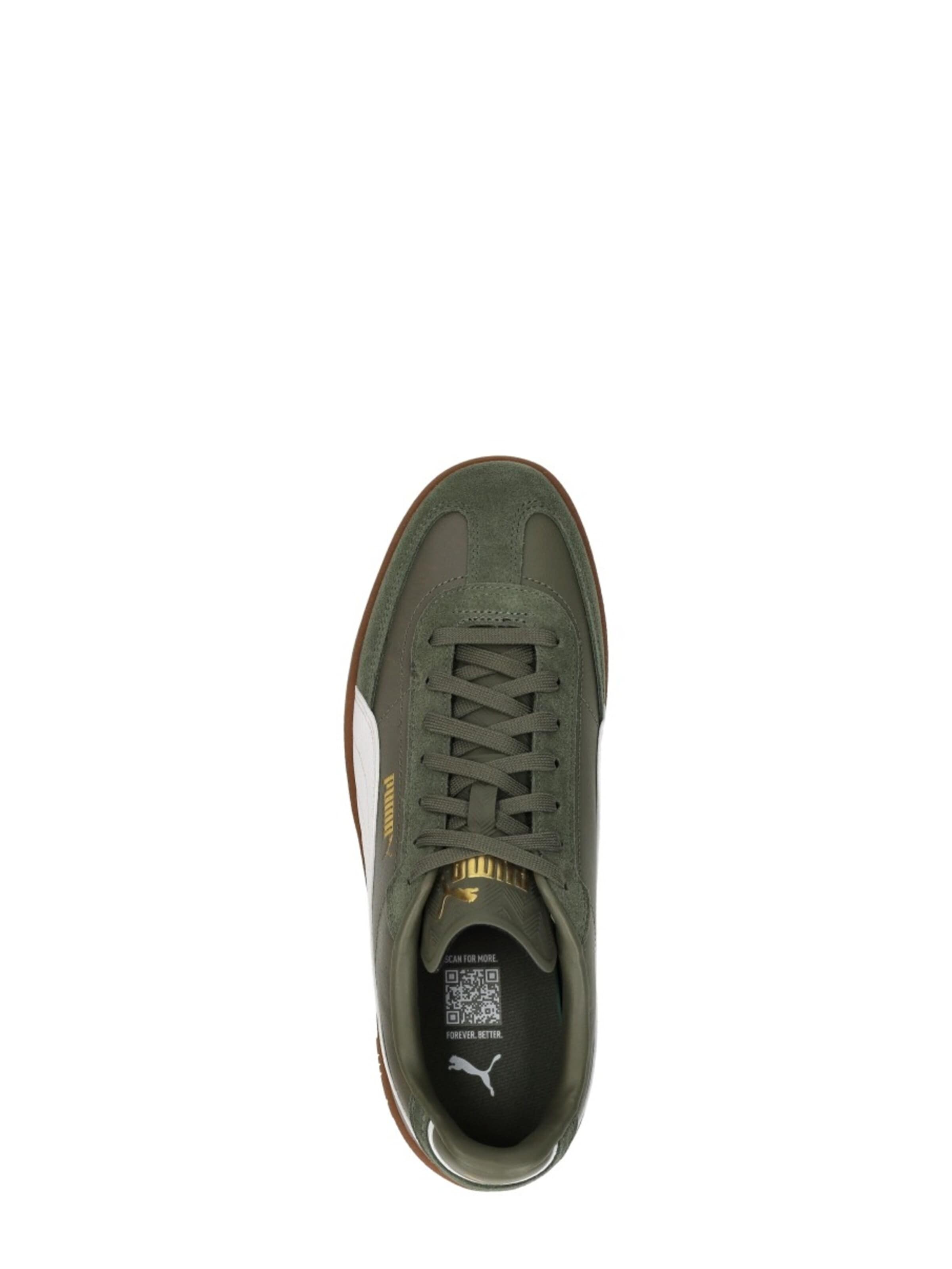 PUMA Sportieve veterschoen 'Puma Club II' in Groen