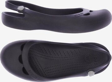 Crocs Sandalen 40,5 in Schwarz: predná strana