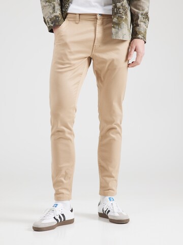 Skinny Pantaloni chino di G-STAR in beige: frontale