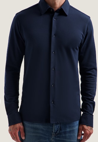 Slim fit Camicia 'Blaze' di Dstrezzed in blu