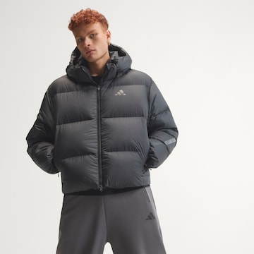 ADIDAS SPORTSWEAR - Casaco deportivo 'Z.N.E.' em preto: frente
