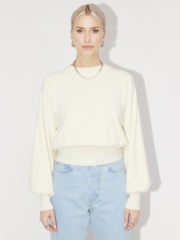 LeGer by Lena Gercke Pullover 'Lana' i hvid: forside