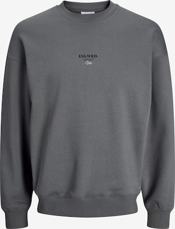 JACK & JONES Sweatshirt 'JJEURBAN EDGE STUDIO' in Grey: front