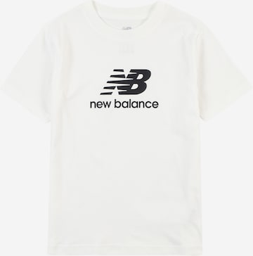 new balance Shirt in Wit: voorkant