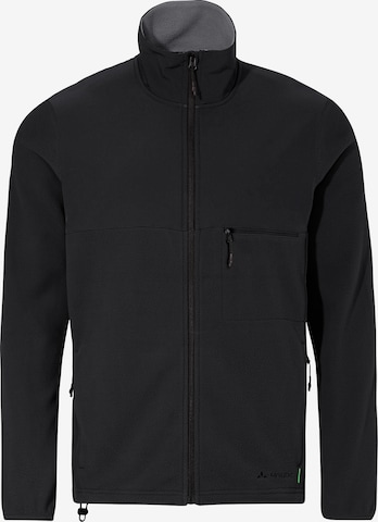 VAUDE Funktionsfleecejacke 'Mineo FL J II' in Schwarz: Vorderseite