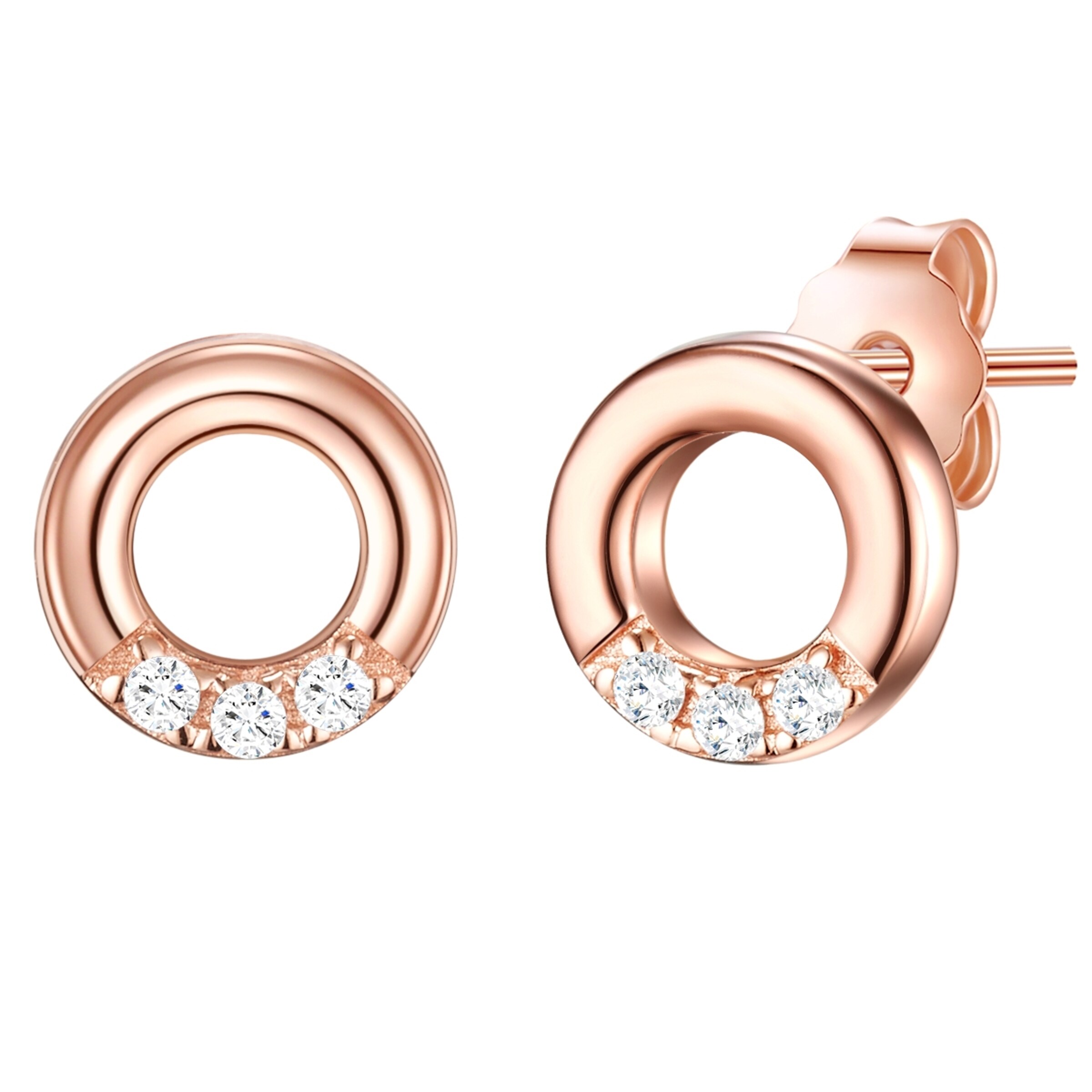 Glanzstücke München Oorbellen in Goud: voorkant