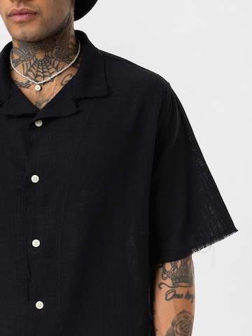 Coupe regular Chemise 'Leon' Dandalo en noir
