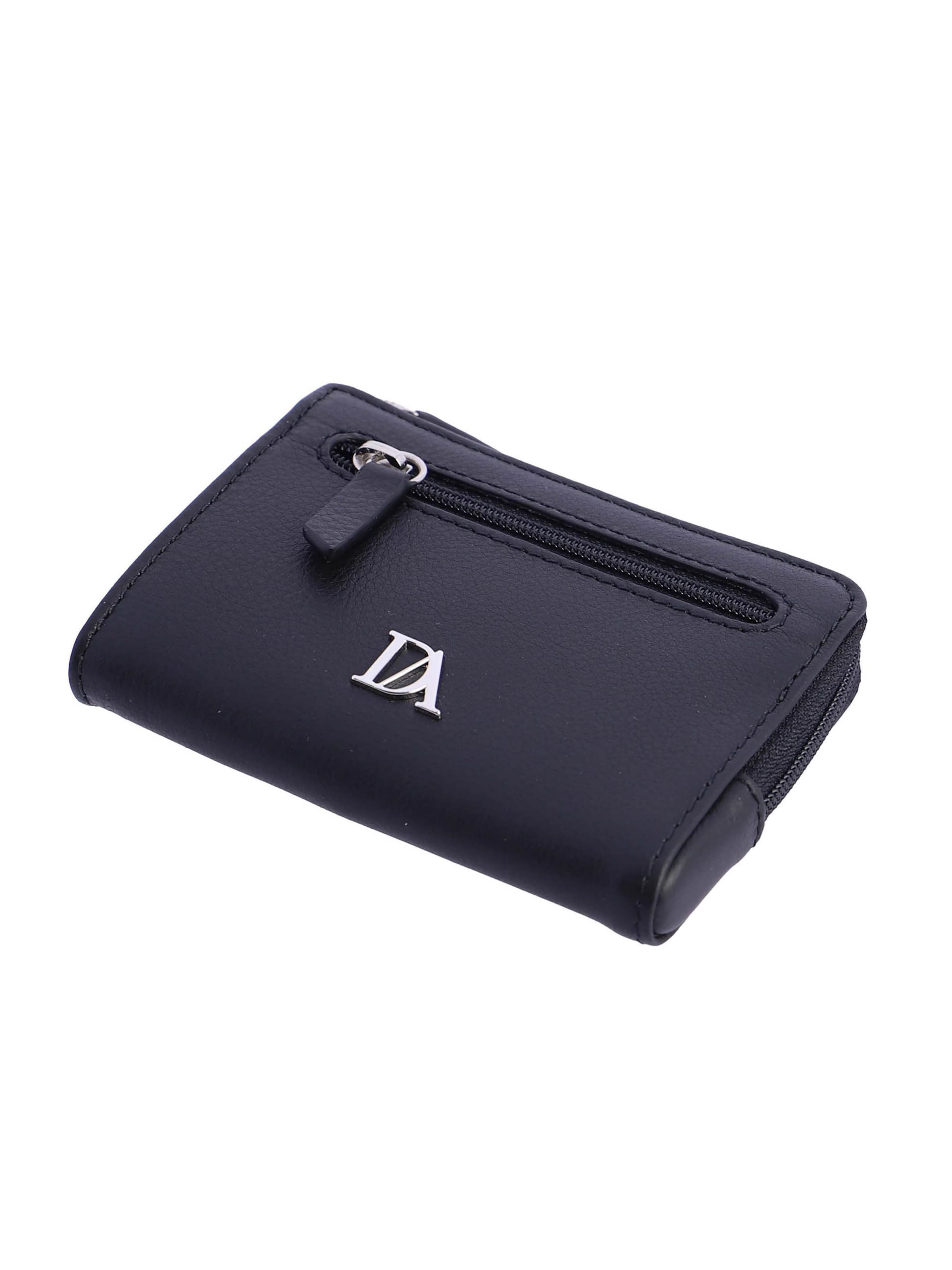 Don Algodon - Cartera 'Monedero para hombre Massimo de piel con protección RFID' en negro