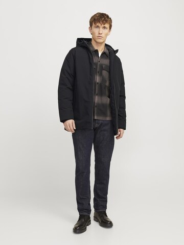 JACK & JONES Winter jacket in Black