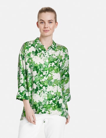 TAIFUN Blouse in Green: front