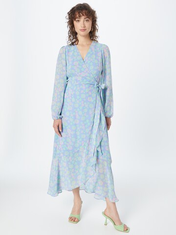 Robe 'Louisa' Crās en bleu : devant