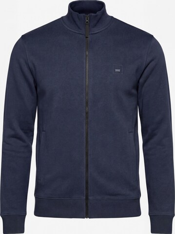 Carrera Jeans Sweatshirt 'Full Zip' in Blau: Vorderseite