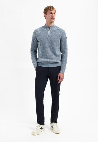 No Excess Pullover in Blau