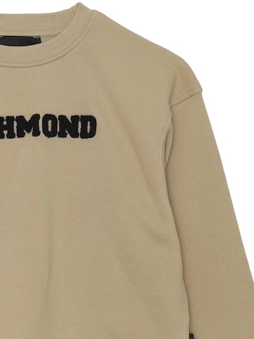 John Richmond Sweatshirt 'GAIA' in Beige
