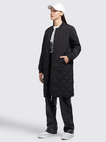 khujo Between-seasons coat in Black