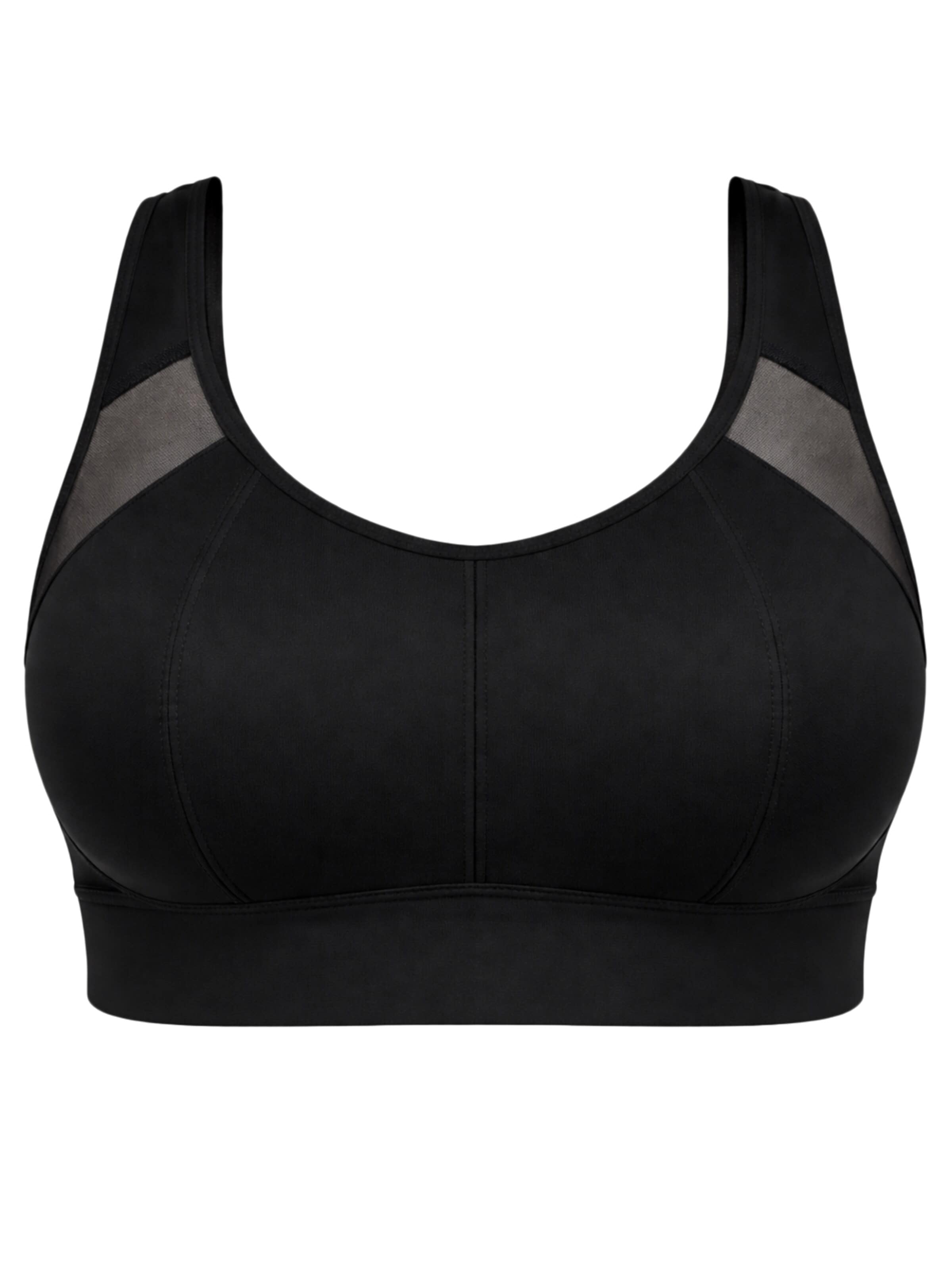 Vivisence T-shirt BH '1093' in Zwart: voorkant