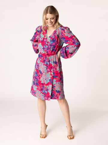 Abito camicia '4VF002' di Quiosque in rosa
