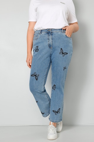 MIAMODA Regular Jeans in Blau