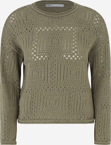 Pullover 'Sansi' di Only Petite in verde: frontale