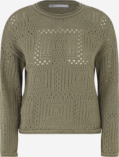 Only Petite Pullover 'Sansi' in khaki, Produktansicht