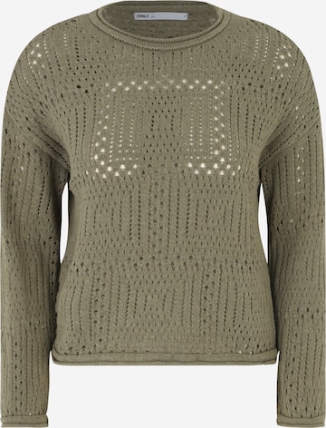 Only Petite Sweater 'Sansi' in Green: front