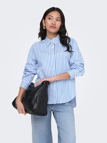 ONLY Blouse 'Lyra' in Blue: front
