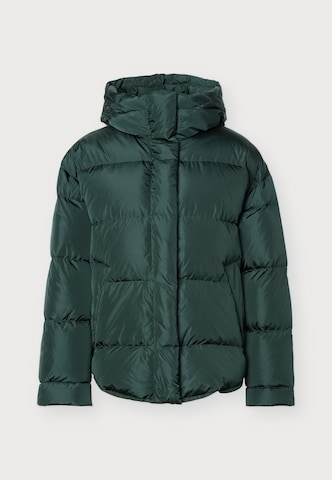 Weekend Max Mara Talvejope 'LUSSO', värv roheline: eest vaates