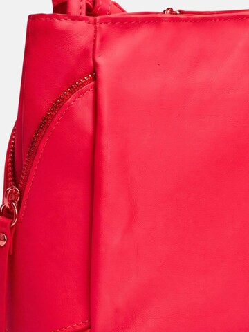 Borsa a spalla 'Sauvage' di Virginia Rhinè in rosso