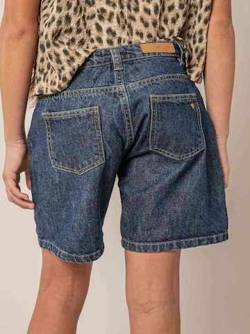 Wide Leg Jean 'Martha' Deeluxe en bleu