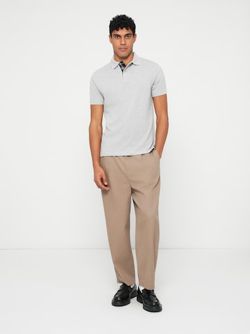 Barbour Tričko 'Tartan' - Sivá