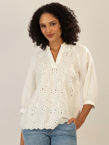 mint & mia Blouse in Beige: front