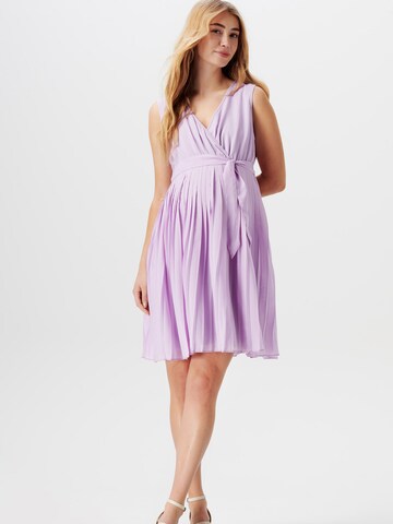 Robe Esprit Maternity en violet : devant