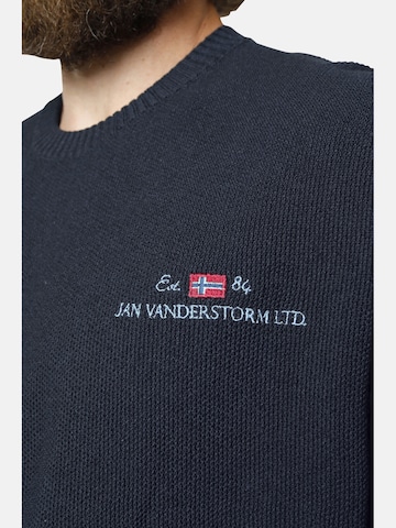 Pull-over 'Albrekt' Jan Vanderstorm en bleu