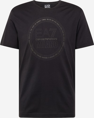 EA7 Emporio Armani Shirt in de kleur Grijs / Zwart, Productweergave
