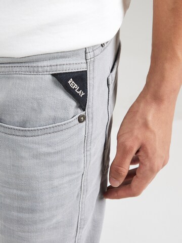regular Jeans 'ANBASS' di REPLAY in grigio