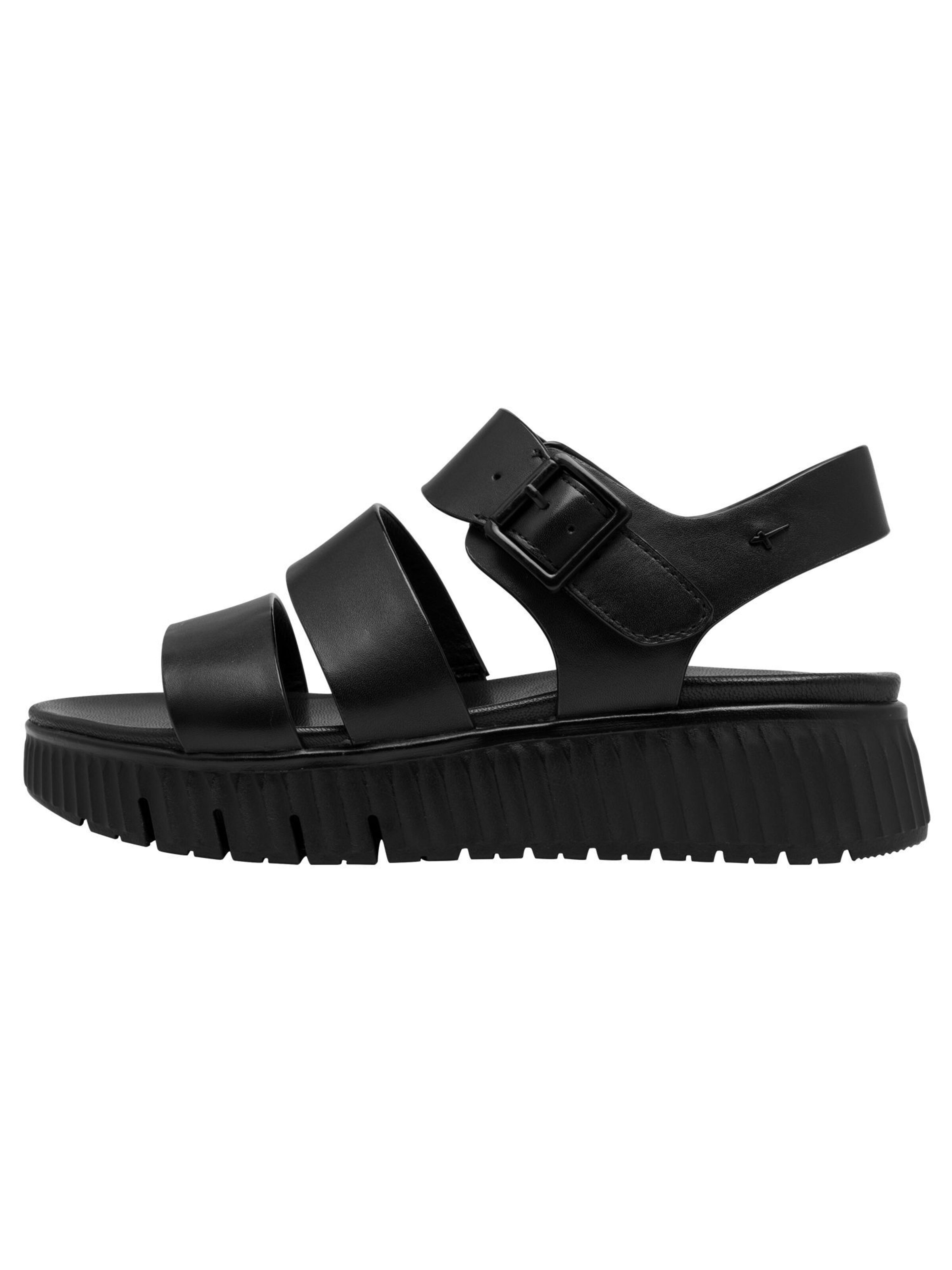 Sandales 'Comfort' Tamaris en noir