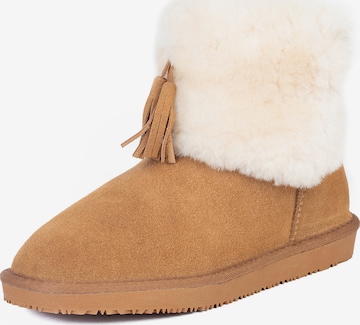 Gooce Snow boots 'Adak' in Brown: front