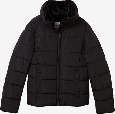 TOM TAILOR Zimska jakna | črna barva, Prikaz izdelka