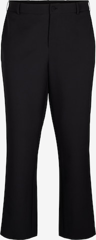 Regular Pantalon 'VKAISA' Zizzi en noir : devant