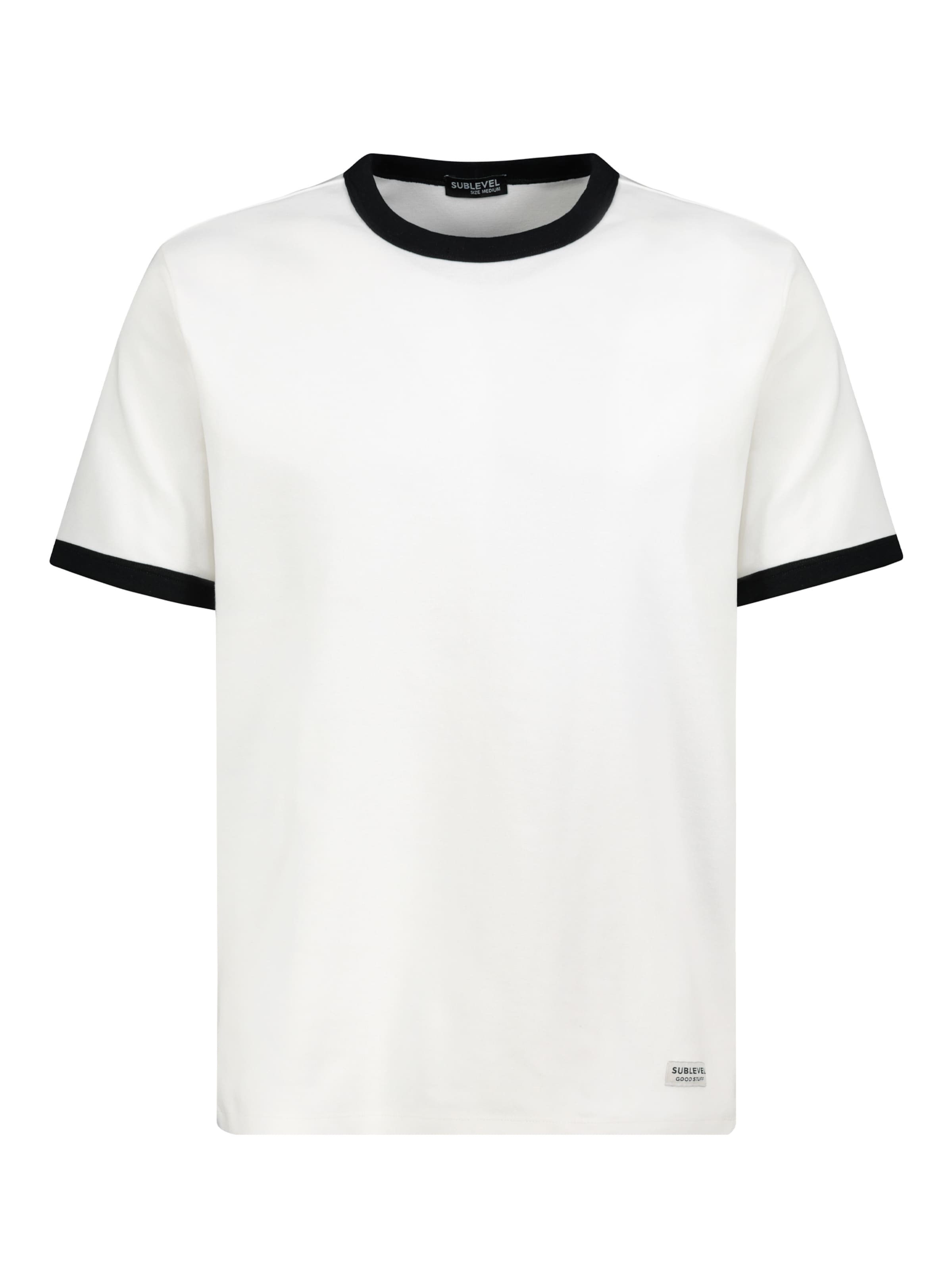 Sublevel T-Shirt in Weiß: Vorderseite