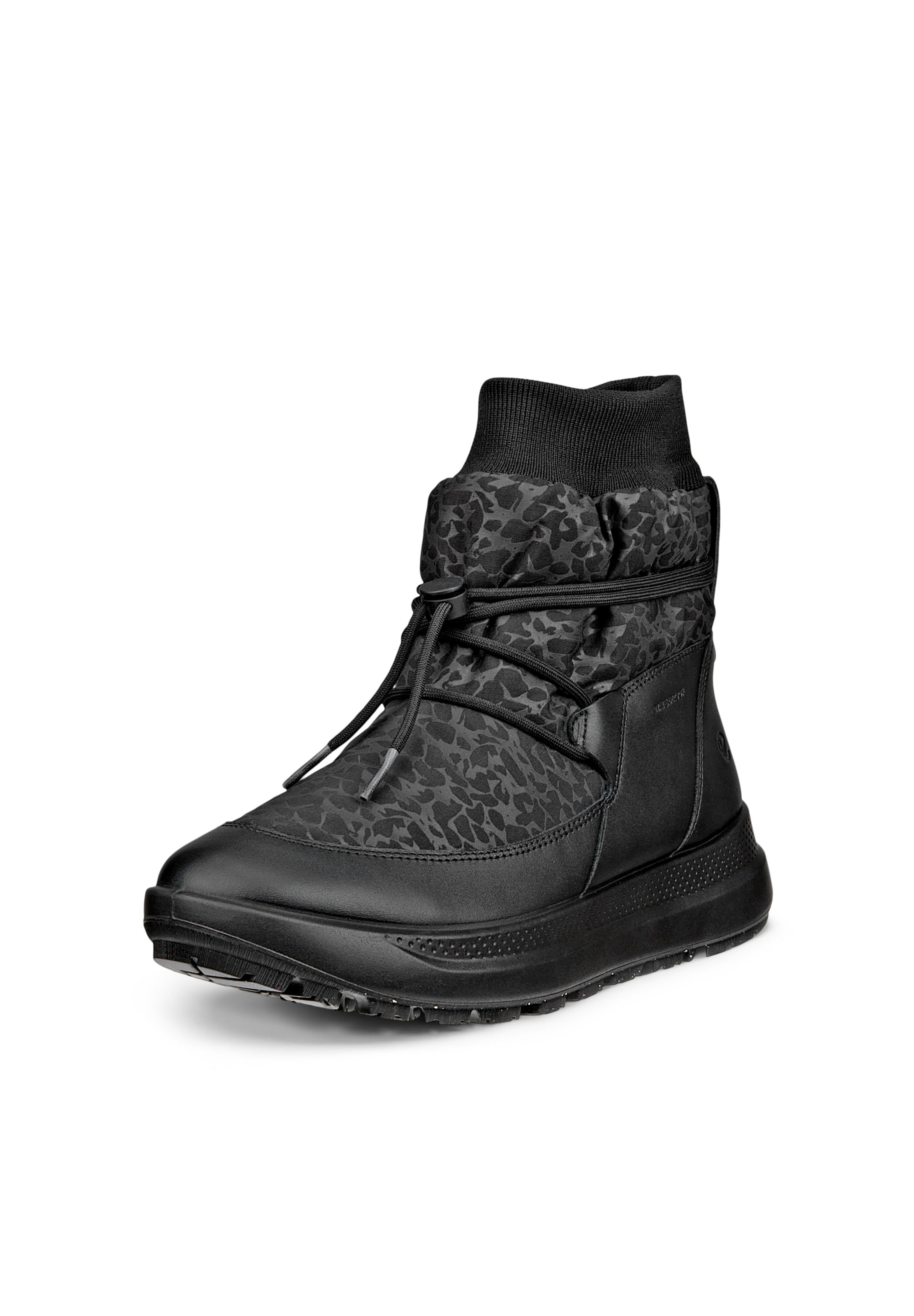 Boots 'Solice' ECCO en noir : devant