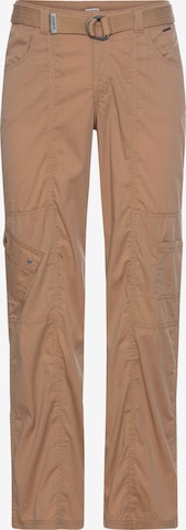 KangaROOS Cargo Pants in Brown: front