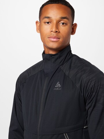 ODLO Sports jacket in Black