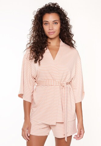 LingaDore Pyjama in Roze: voorkant