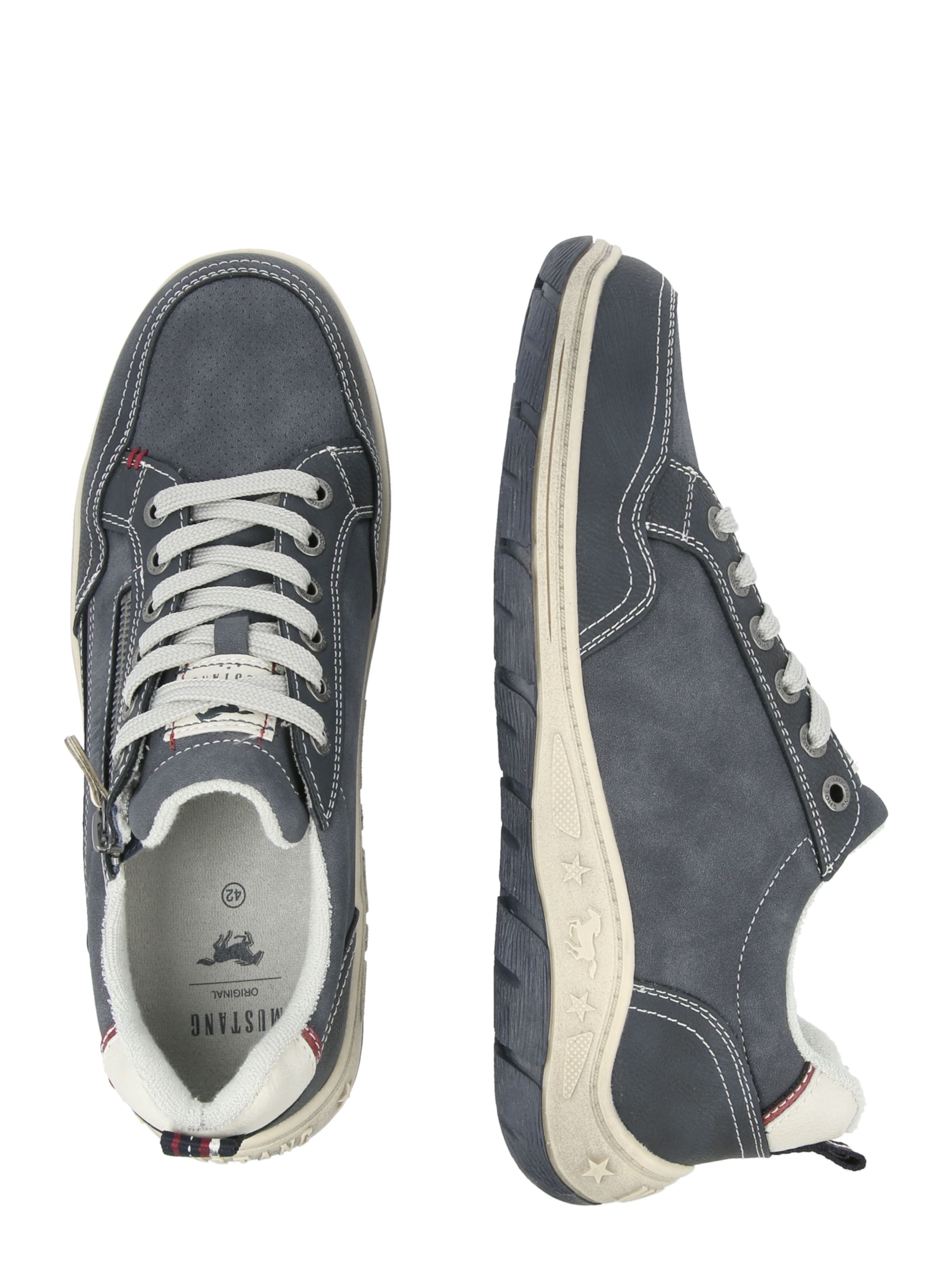 MUSTANG Sneakers laag in Blauw