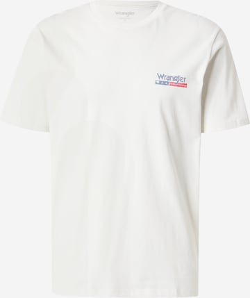 WRANGLER Póló 'SMALL_AMERICANA' - fehér: elől
