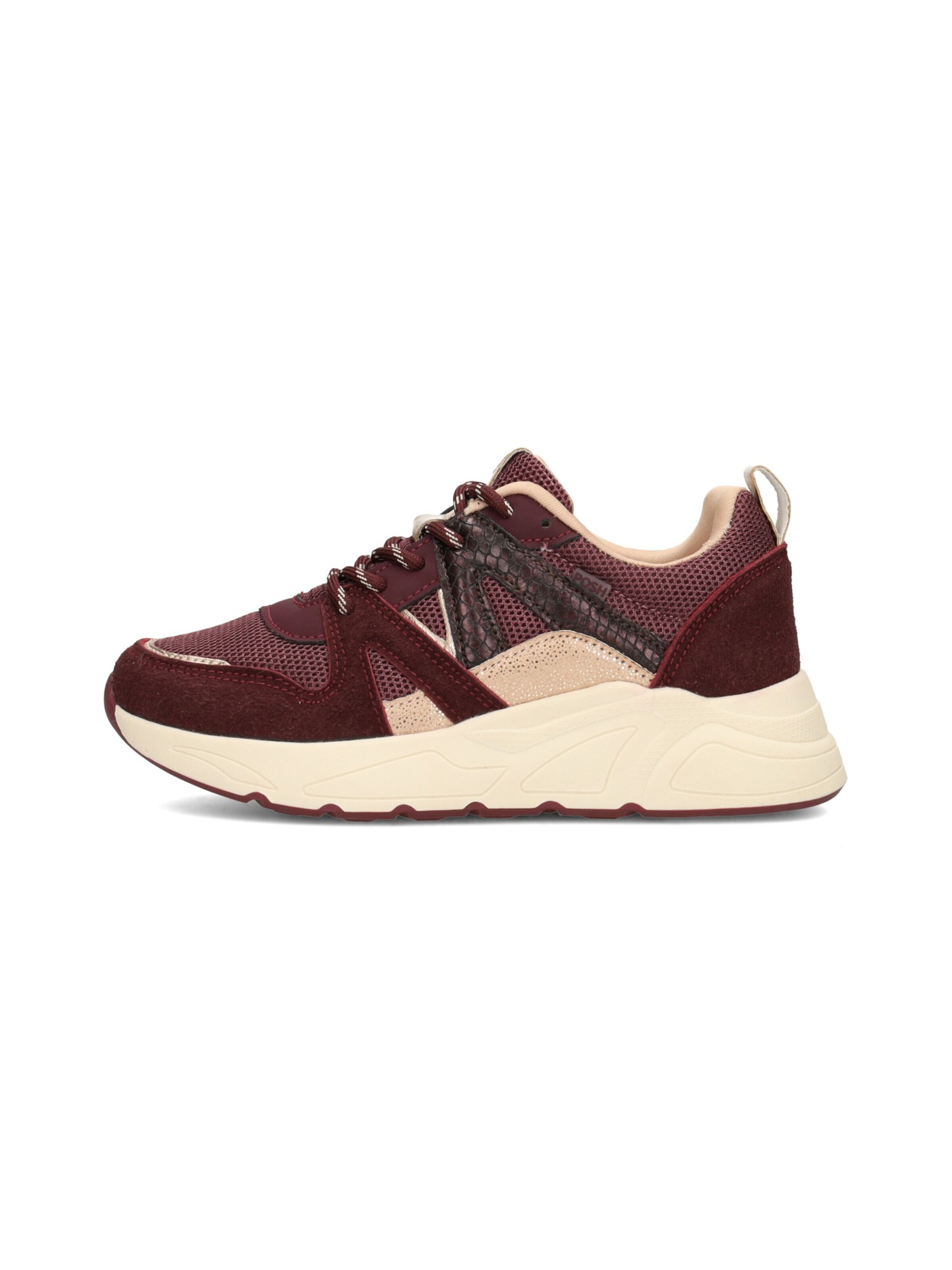POSH by Poelman Sneakers in Bruin: voorkant